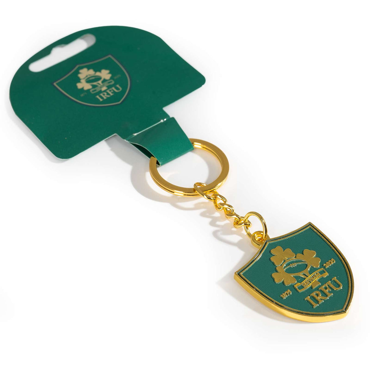 FOCO IRFU Ireland Rugby 150th Crest Keyring Green