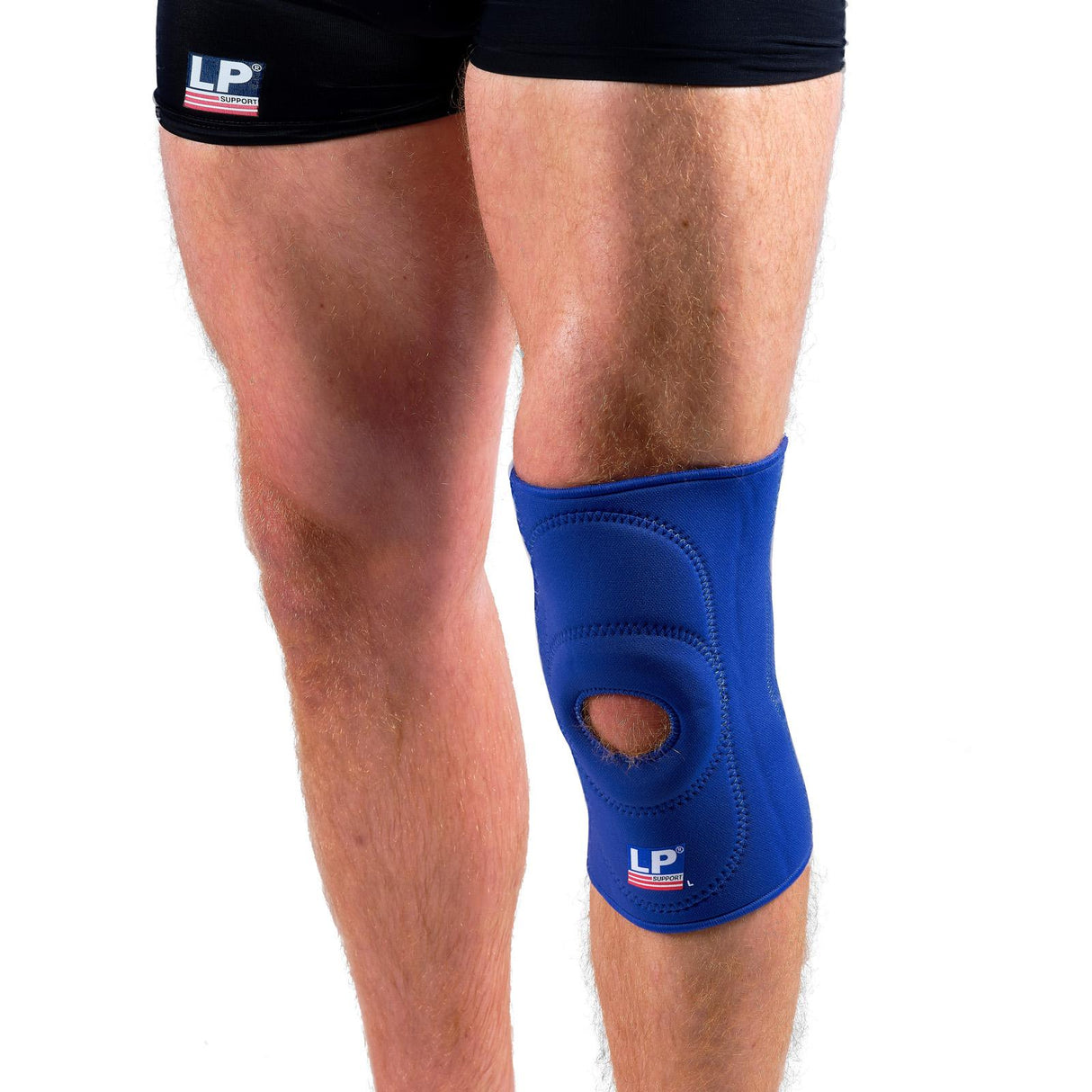 LP Open Patella Oval Pad Slip-On Adults Knee Support