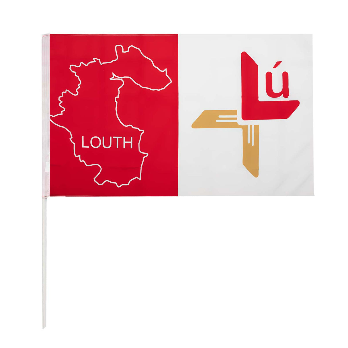 TCF Louth GAA Handheld Flag