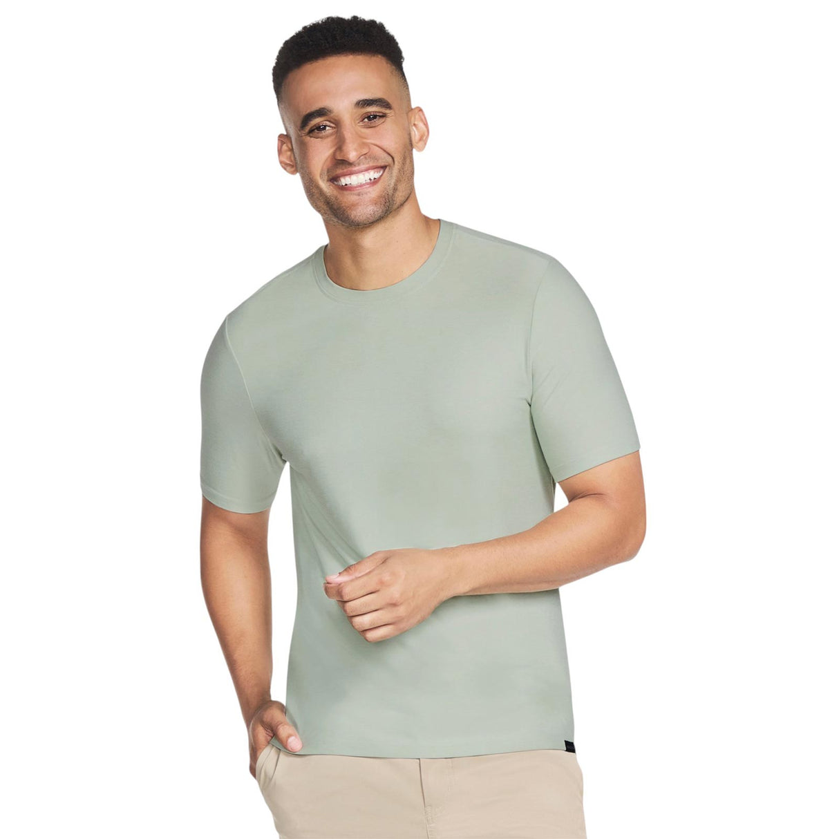Skechers Go Dri All Day Mens T-Shirt - Front View