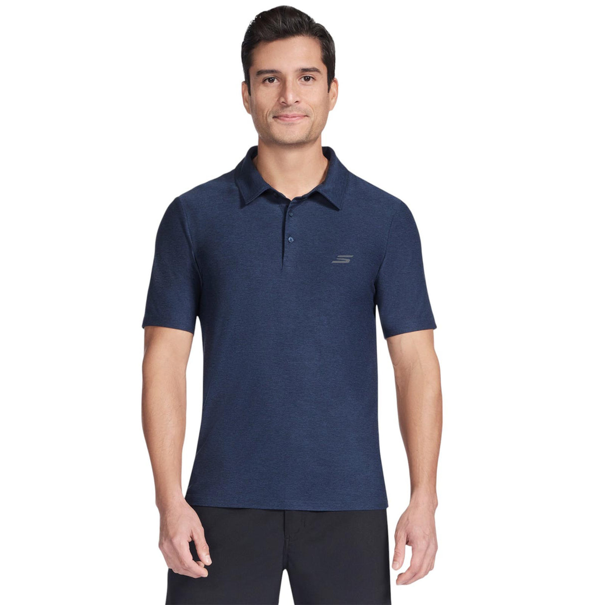 Skechers Go Dri All Day Mens Polo - Front View