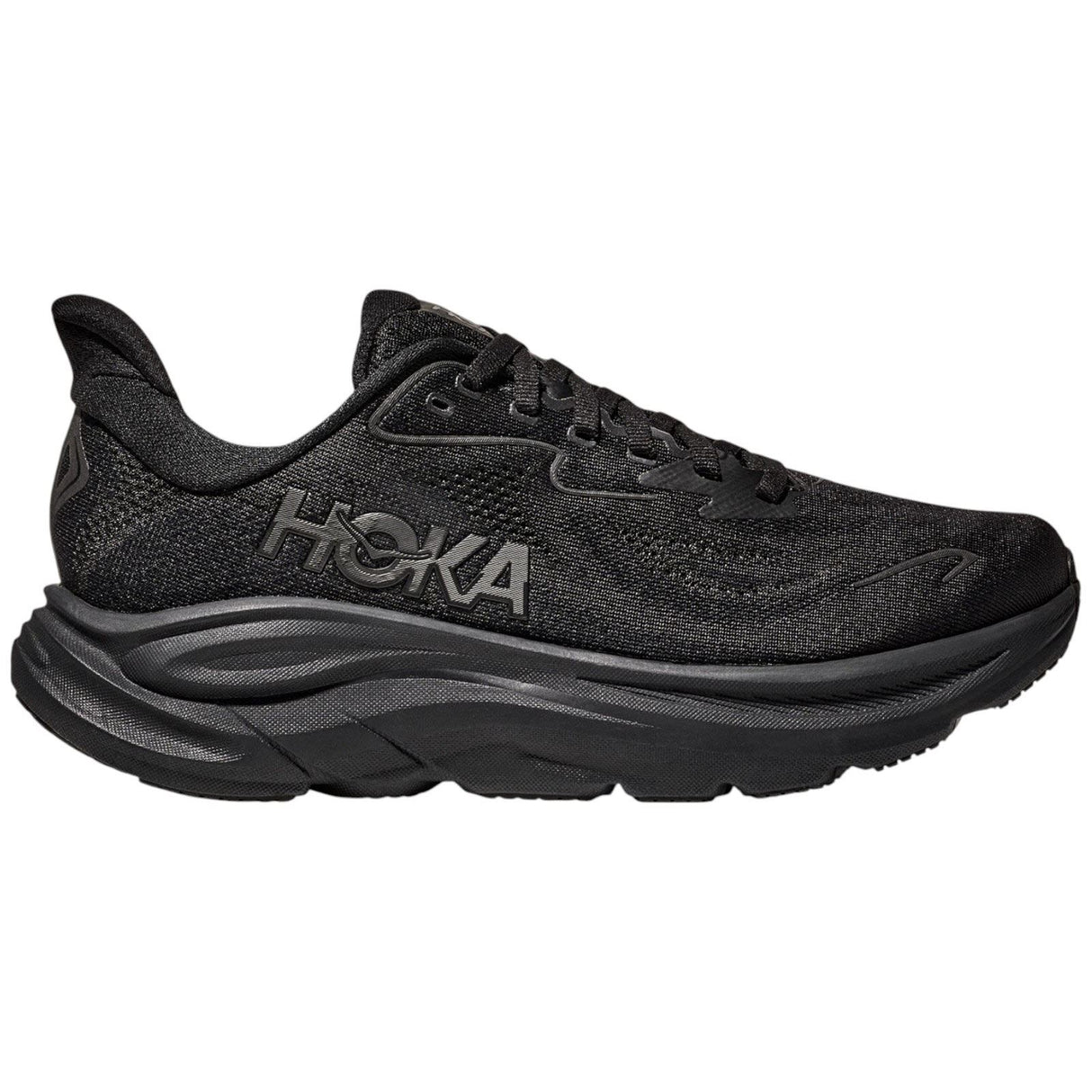 Hoka Womens Clifton 10 Black/Black
