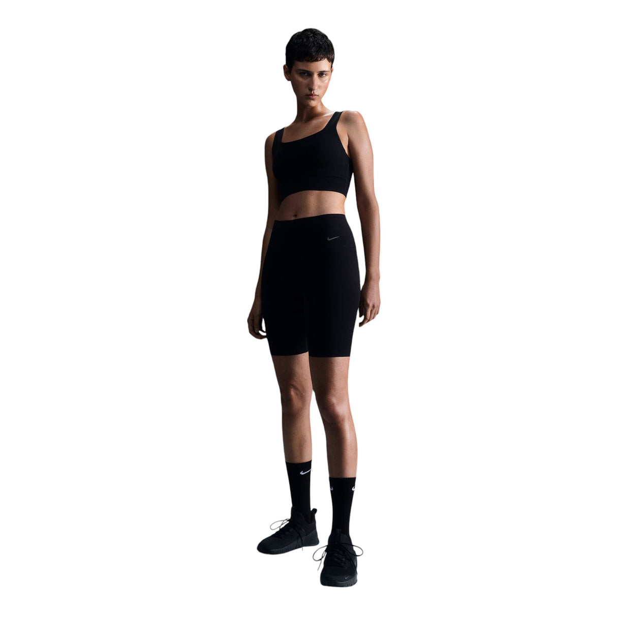 Nike Zenvy Womens Gentle-Support High-Waisted 8" Biker Shorts