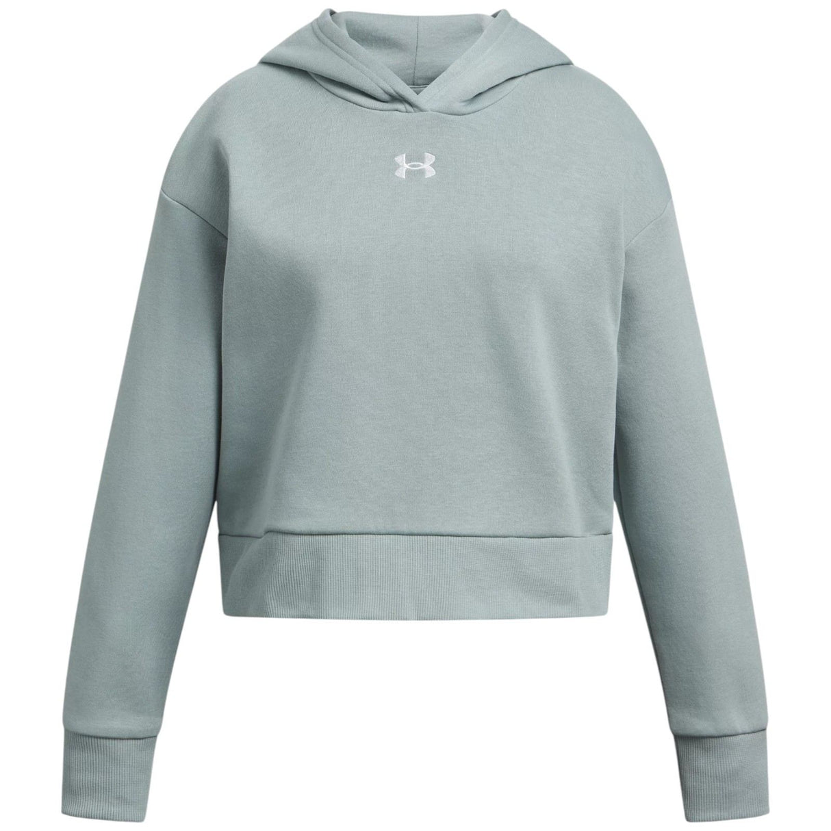 Under Armour Rival Fleece Kids Cropped Loose-Fit Hoodie
