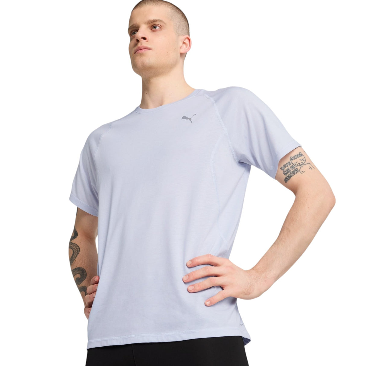 Puma RUN VELOCITY Tri-Blend Mens Short Sleeved T-Shirt