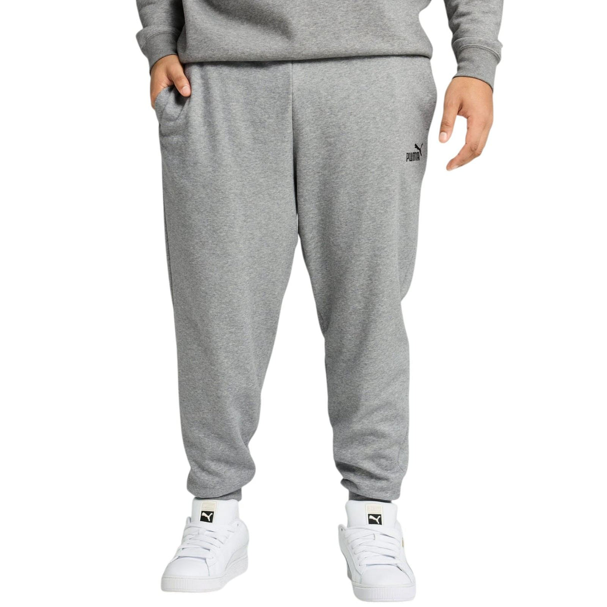 Puma Essentials No. 1 Logo Mens Medium-Rise Fleece Sweatpants