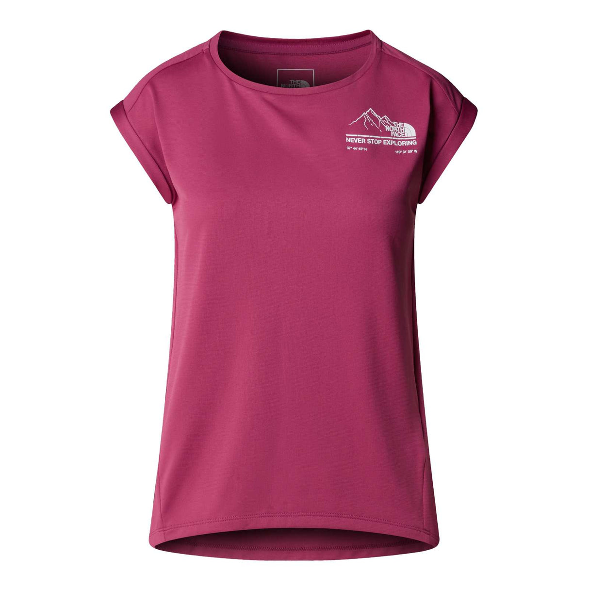 The North Face New Odles Wmn Tech T Pnk
