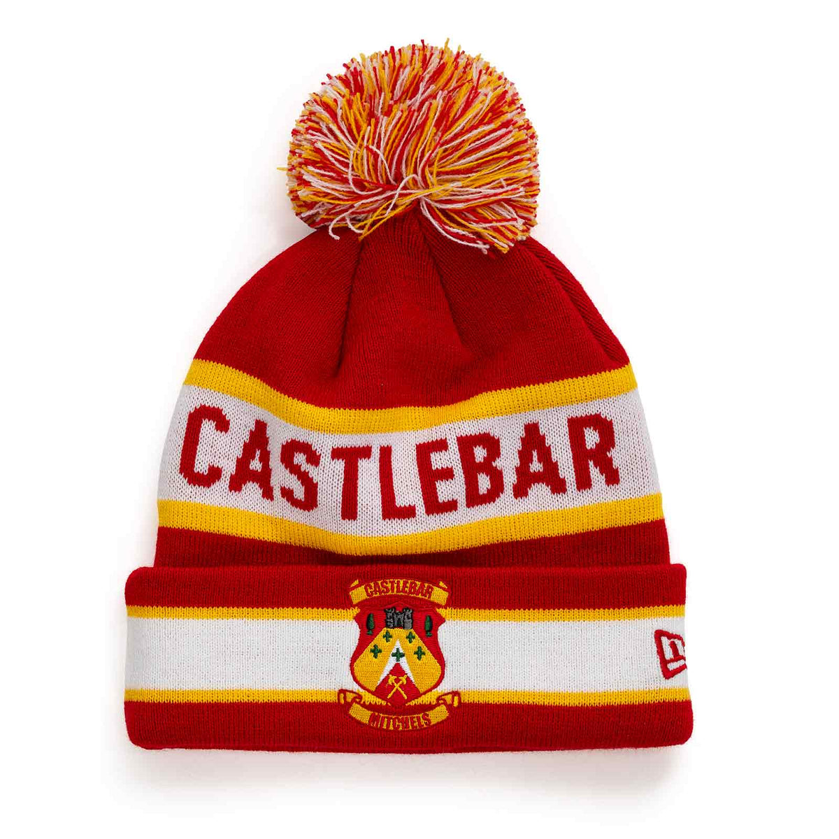 New Era Cbar Mitchels Beanie Hat Red