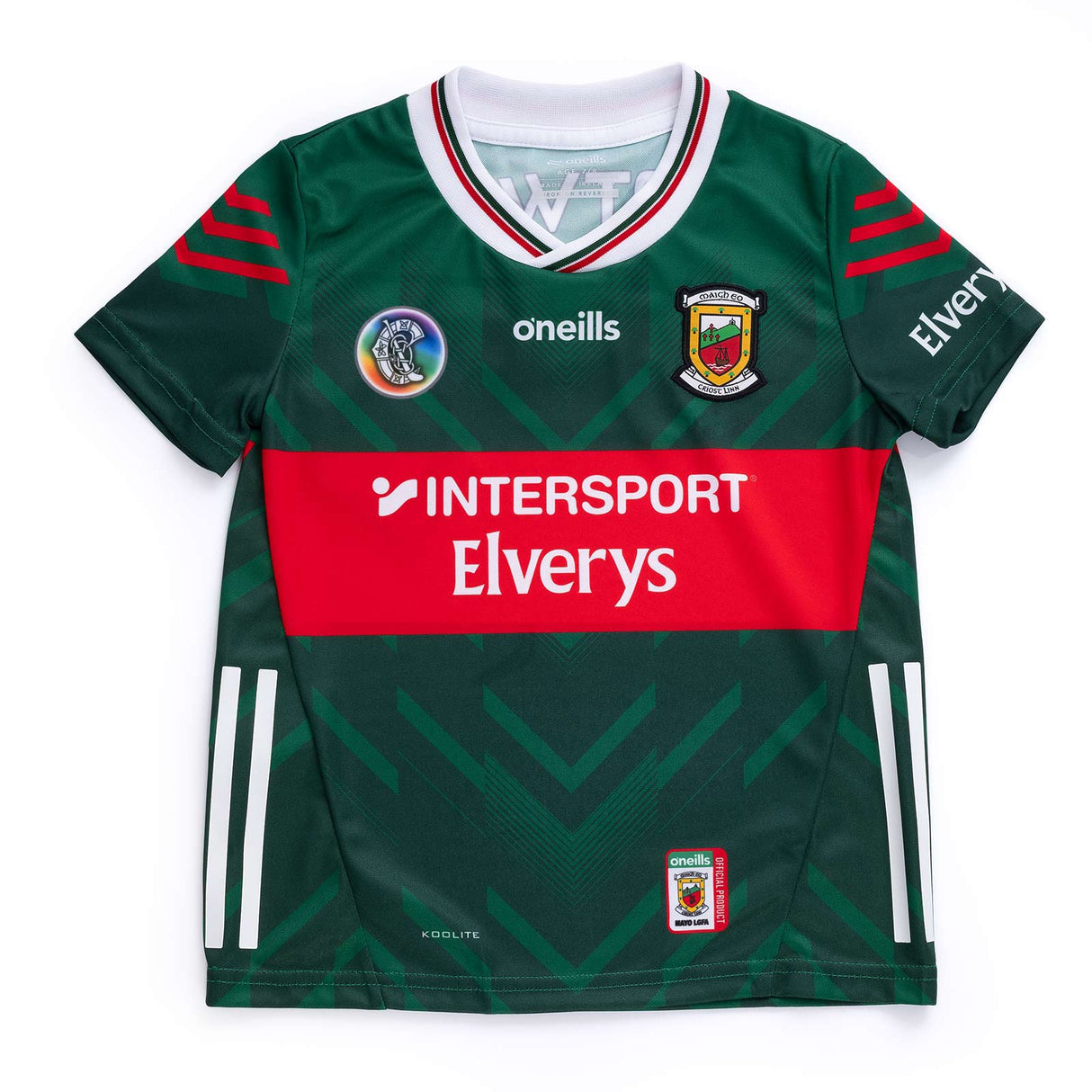 O'Neills Mayo 2025 Home Camogie Kids Jersey
