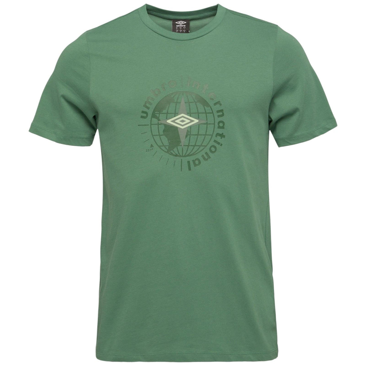 Umbro Globe Mens Short Sleeved Graphic Training T-Shirt