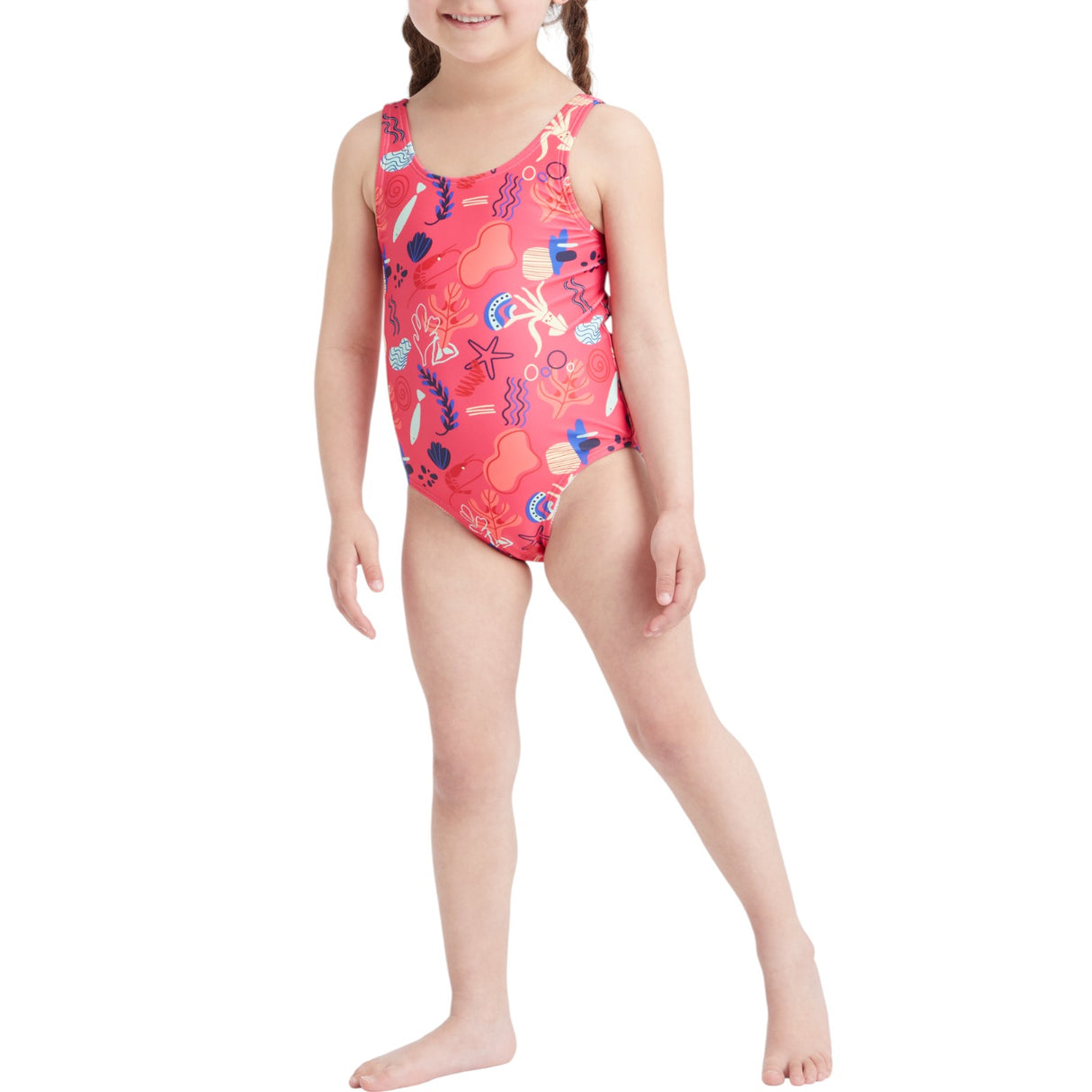 Firefly BB Tori T Infant Girls One-Piece Printed Swimsuit