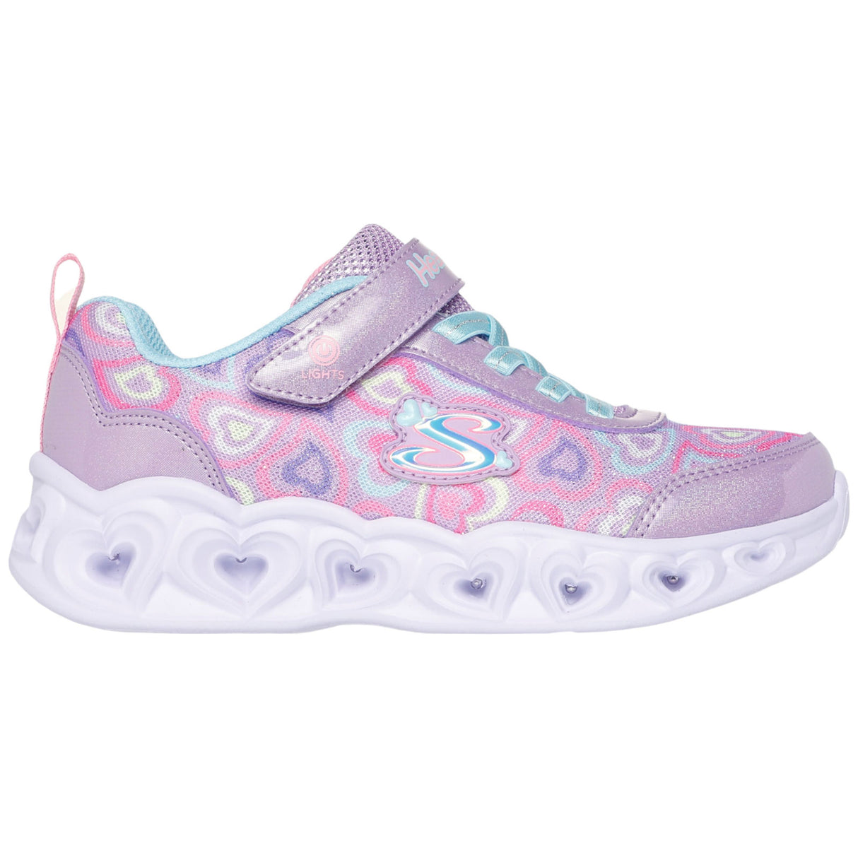 Skechers Heart Lights - Boogie Love Girls Shoes