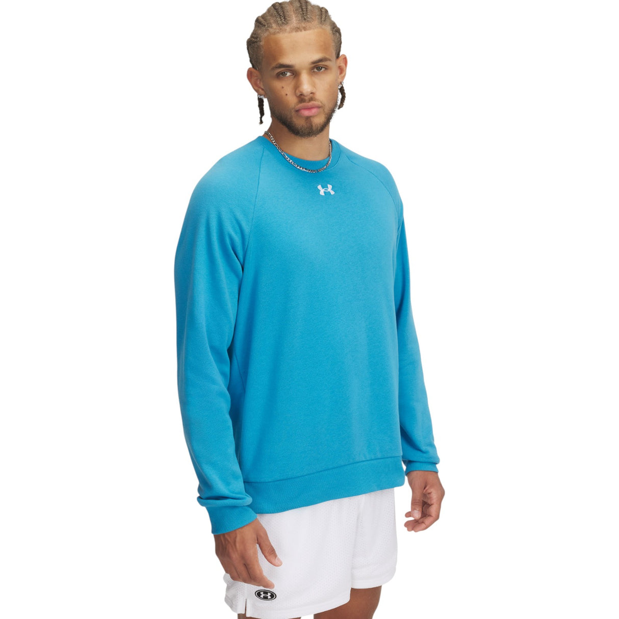 Under Armour Rival Mens Crew Neck Fleece Sweatshirt