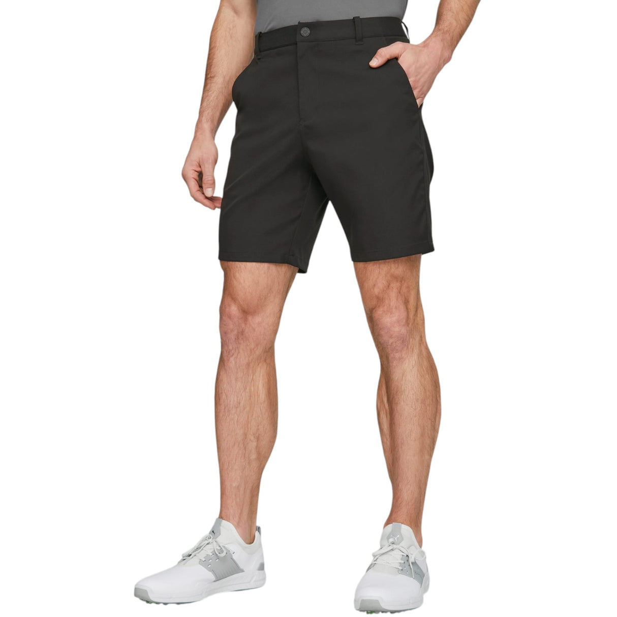 Puma Dealer Mens 8" Performance-Fit Golf Short
