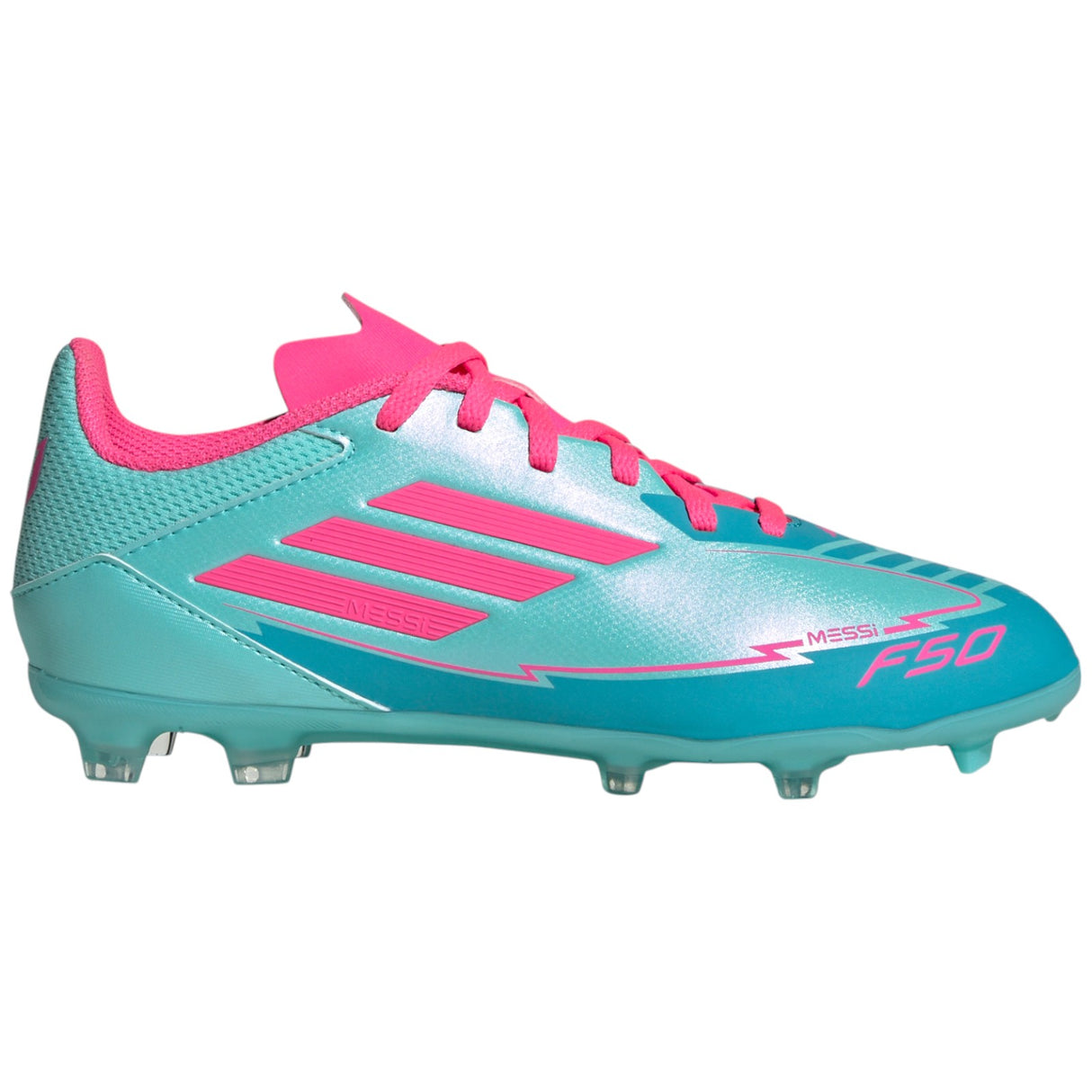 adidas F50 League Kids Firm/Multi-Ground Messi Football Boots