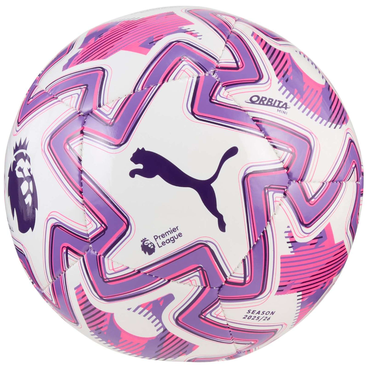 PUMA Orbita Premier League 2025/26 Brilliance Mini Football - Front View