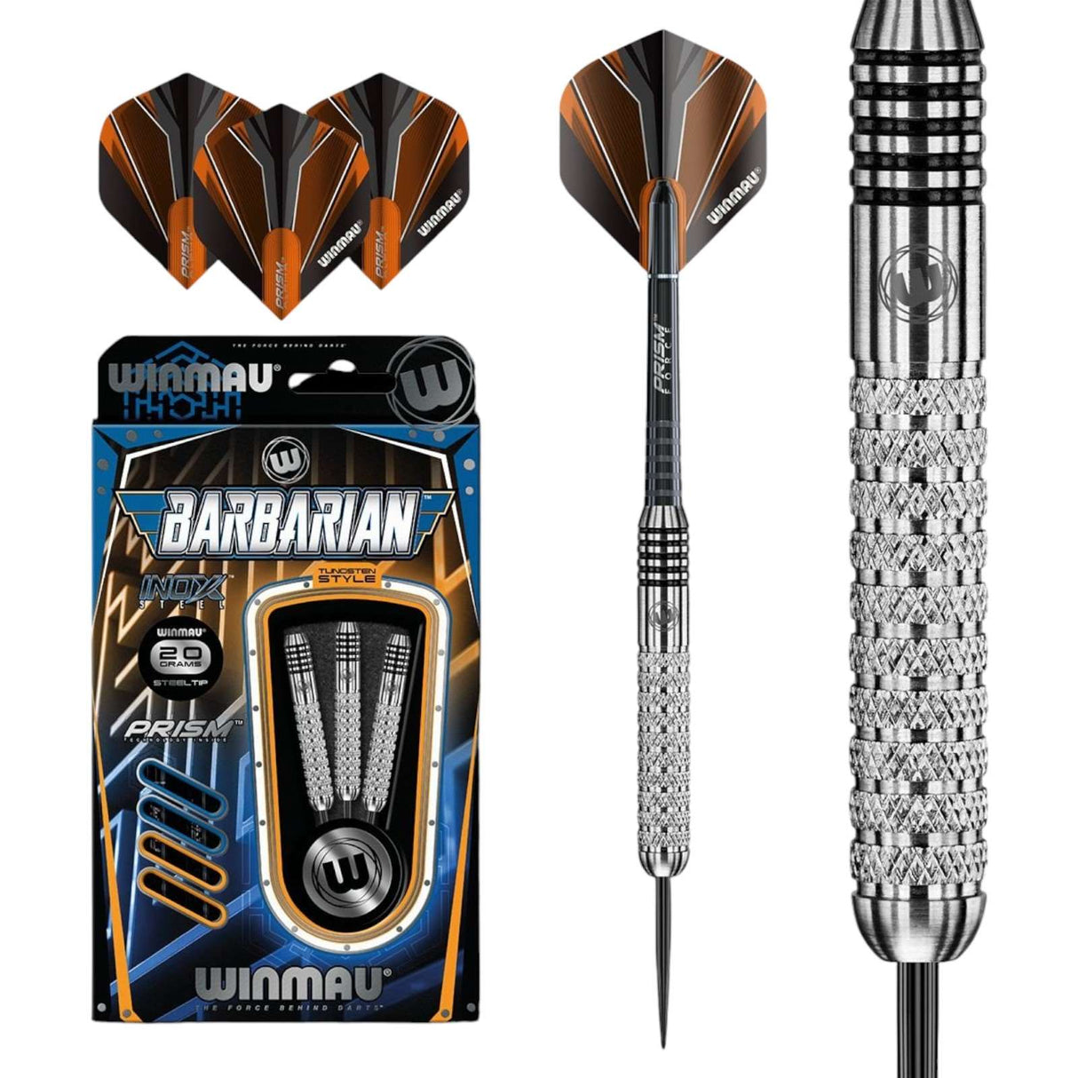 Winmau Barbarian Inox Steel 20G Darts