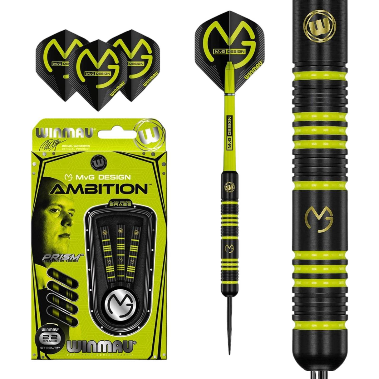 Winmau MVG Ambition 22G Darts