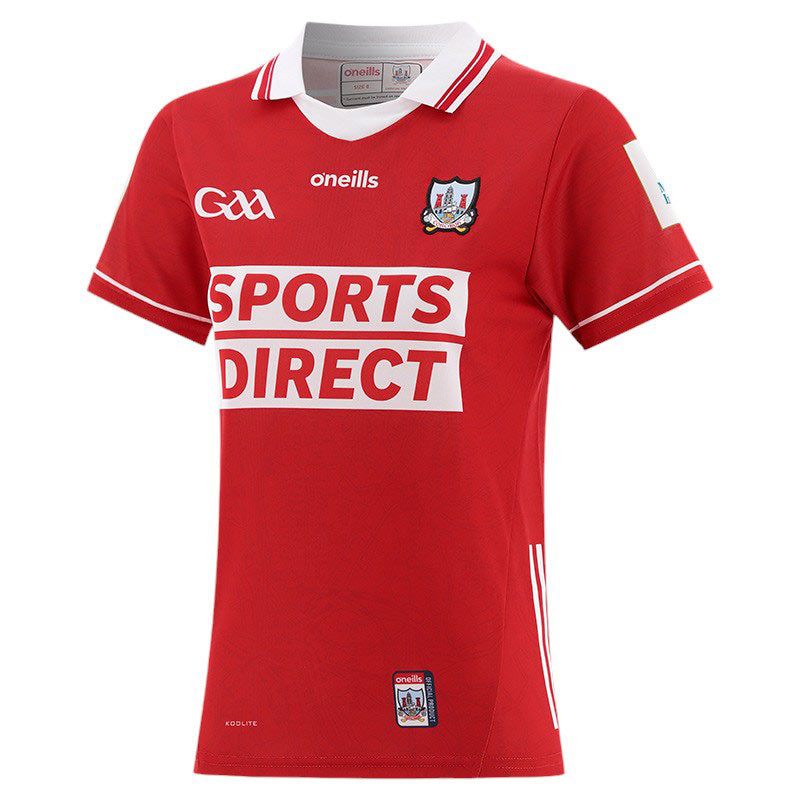 O'Neills Cork GAA 2025 Womens Fit Home Jersey