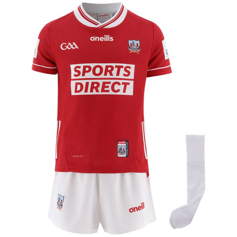 O'Neills Cork GAA 2025 Home Kids Kit