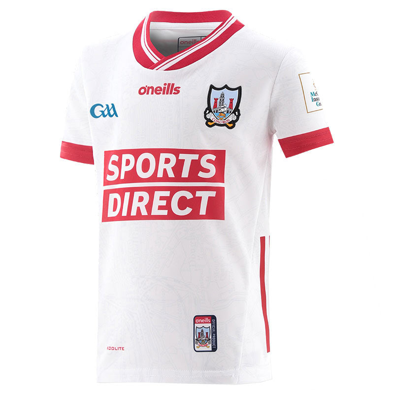 O'Neills Cork GAA 2025 Goalkeeper Home Kids Jersey