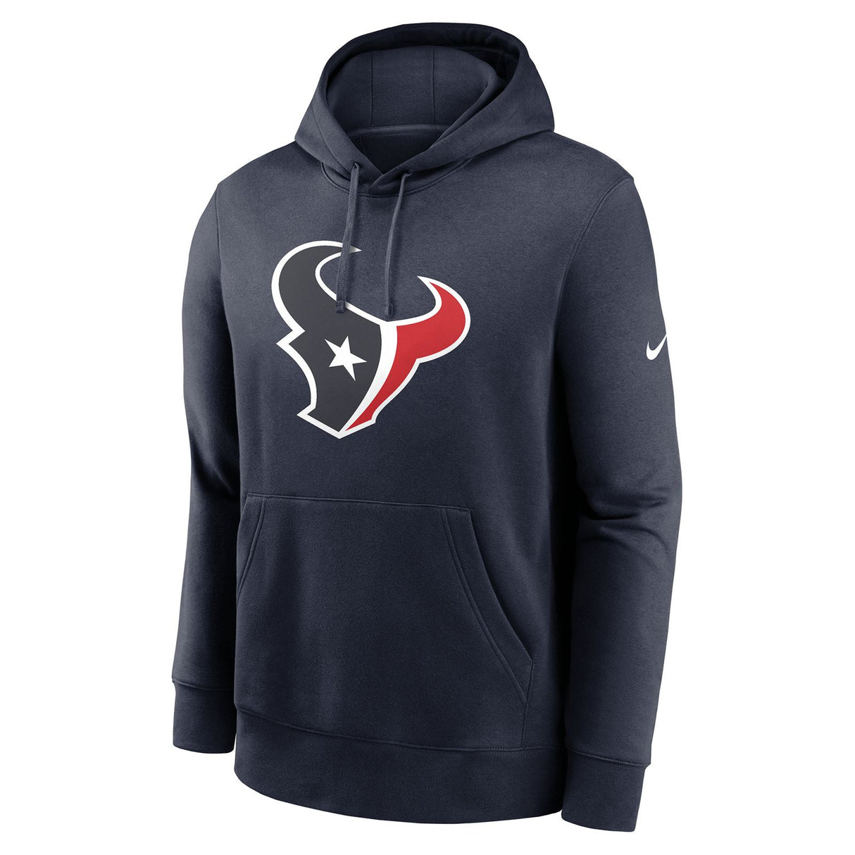 Nike Texans Club Logo Hoodie Blue