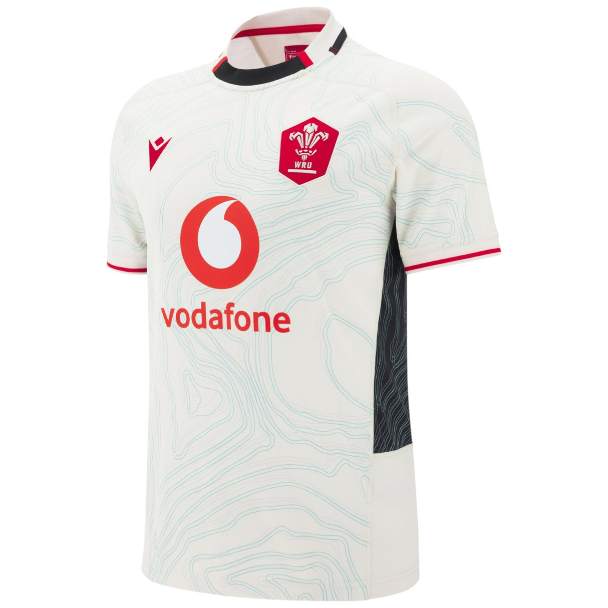 Macron Wales Rugby 2025/26 Mens Away Replica Jersey