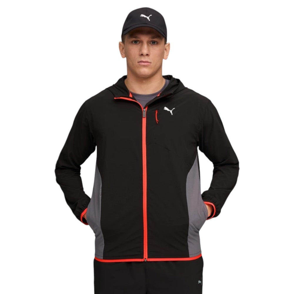Puma Flex Stretch Mens Woven Full-Zip Training Jacket