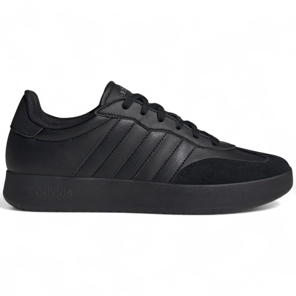 adidas Barreda Mens Regular-Fit T-Toe Lace Sneaker Outer Full View