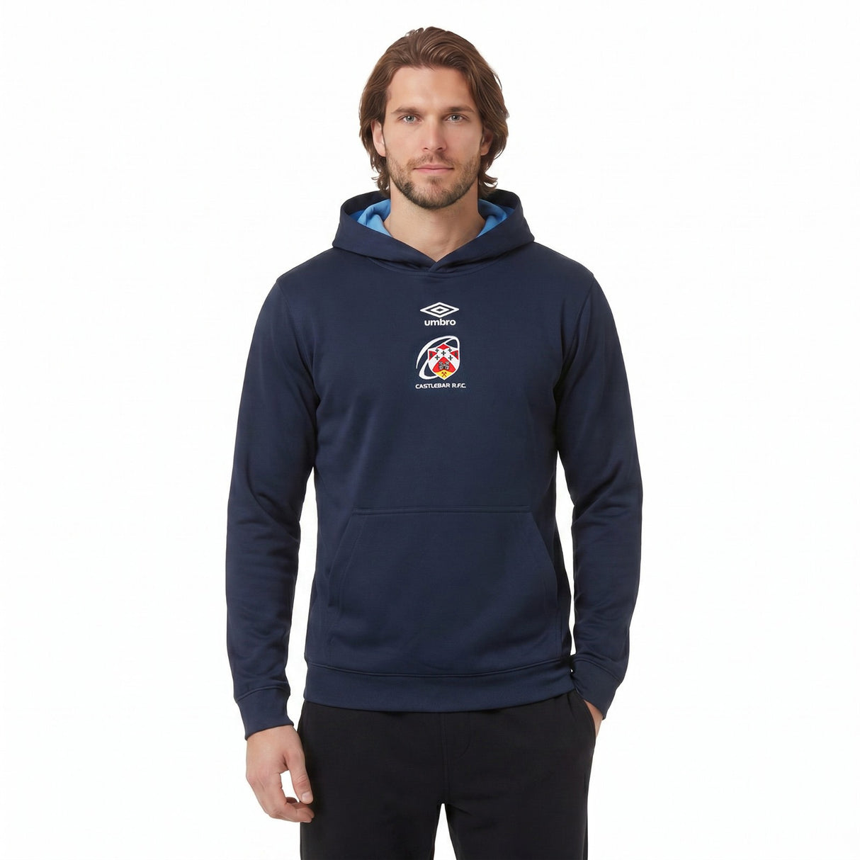 Umbro Castlebar Rugby Club 2024/25 Mens Overhead Hoodie