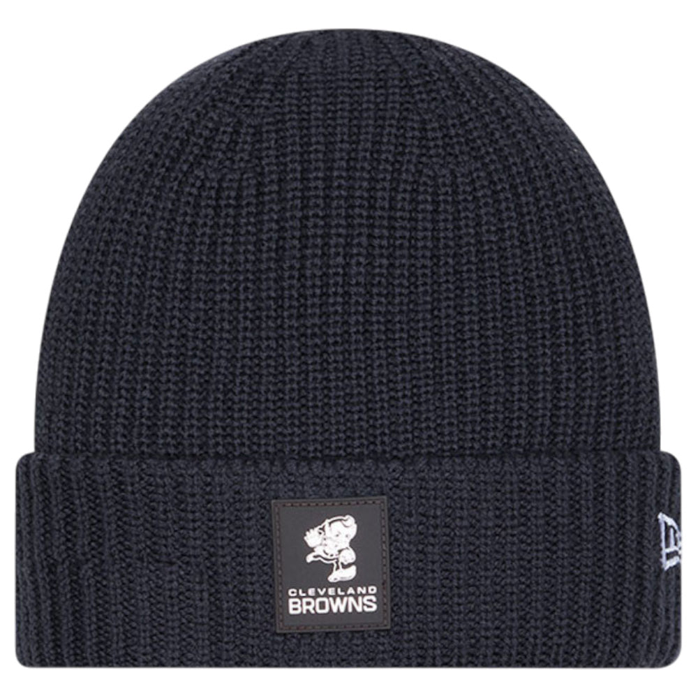 New Era NFL 25 Browns Beanie Hat Black