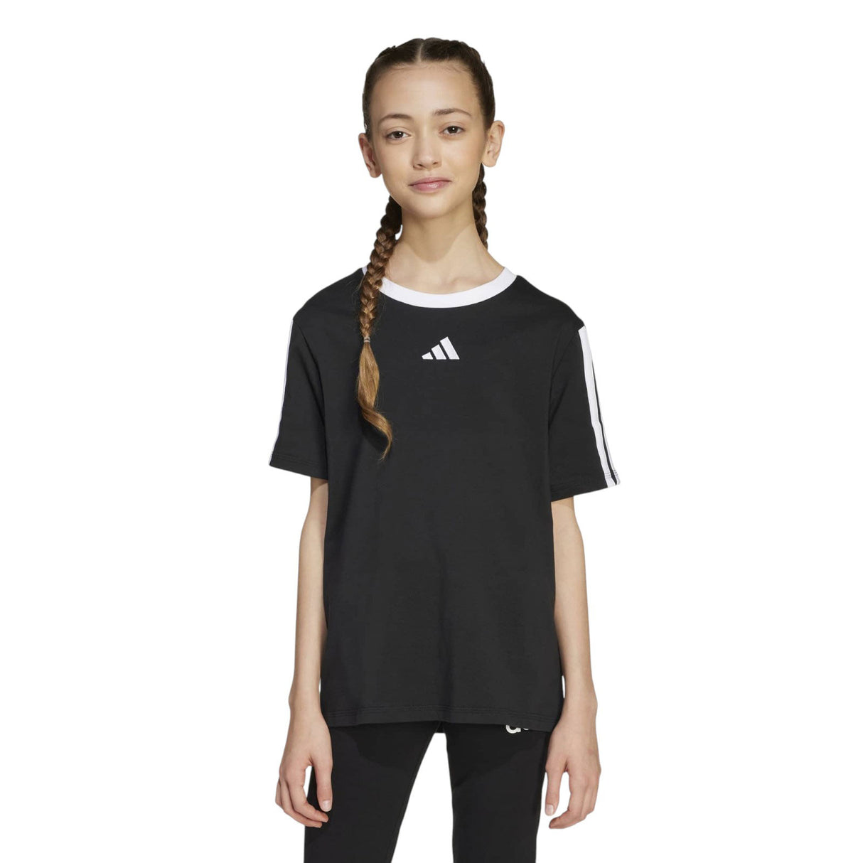 adidas Essentials Logo Kids Loose Fit T-Shirt