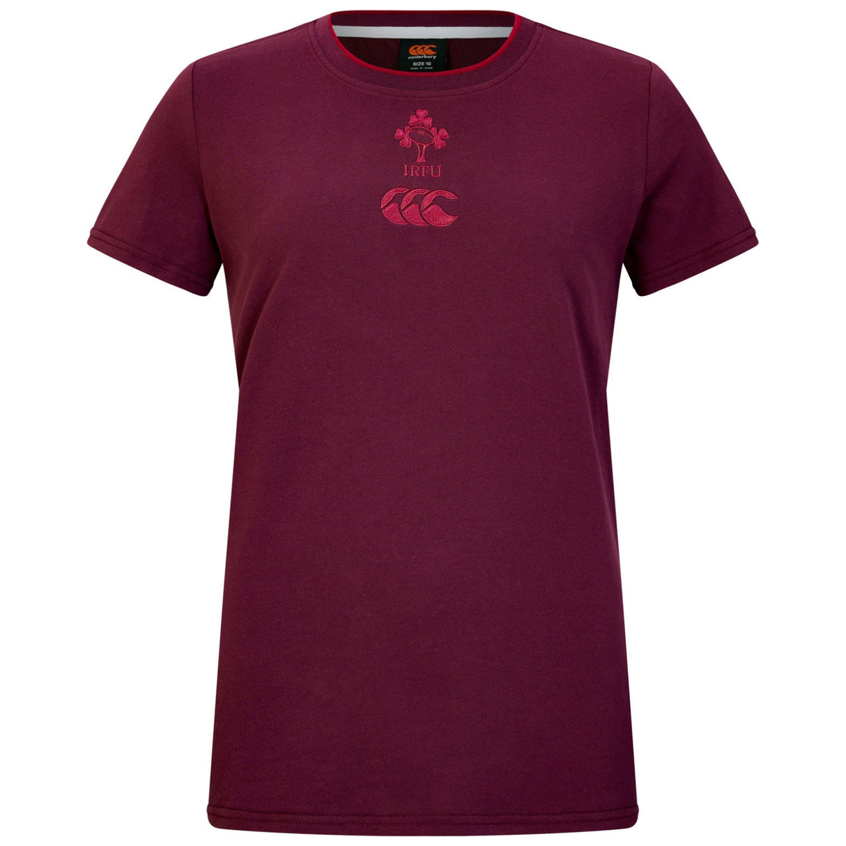 Canterbury IRFU Ireland Rugby Womens RWC 2025/26 Short Sleeved T-Shirt