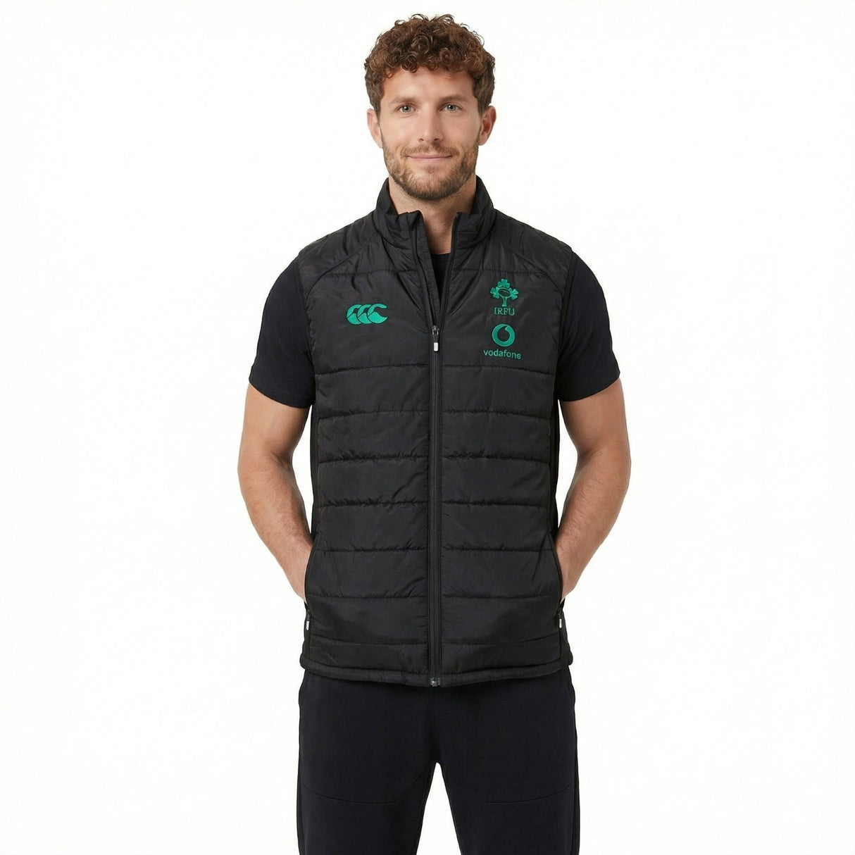 Canterbury IRFU Ireland Rugby 2025/26 Mens Elite Gilet