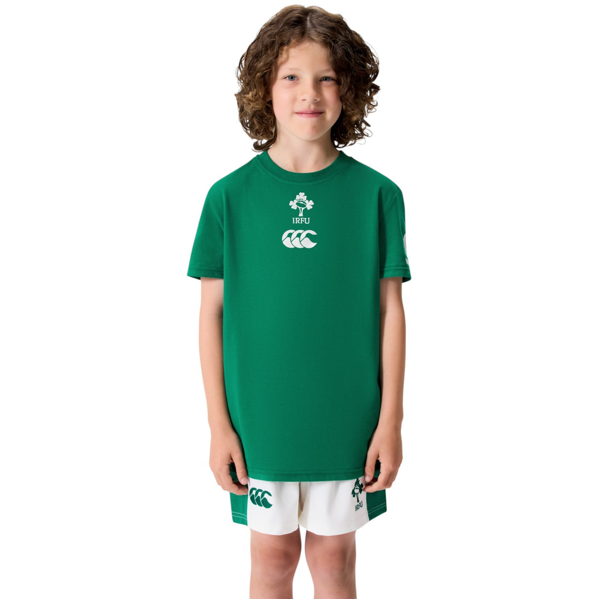 Canterbury IRFU Ireland Rugby 2025/26 Kids Team T-Shirt