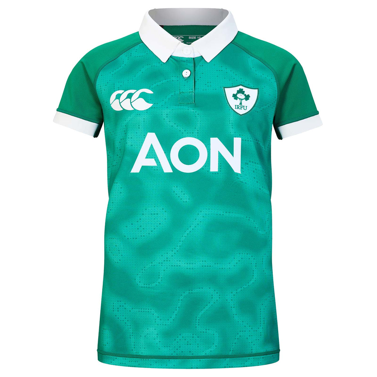 Canterbury IRFU Ireland Rugby 2025/26 Kids WXV Home Pro Jersey