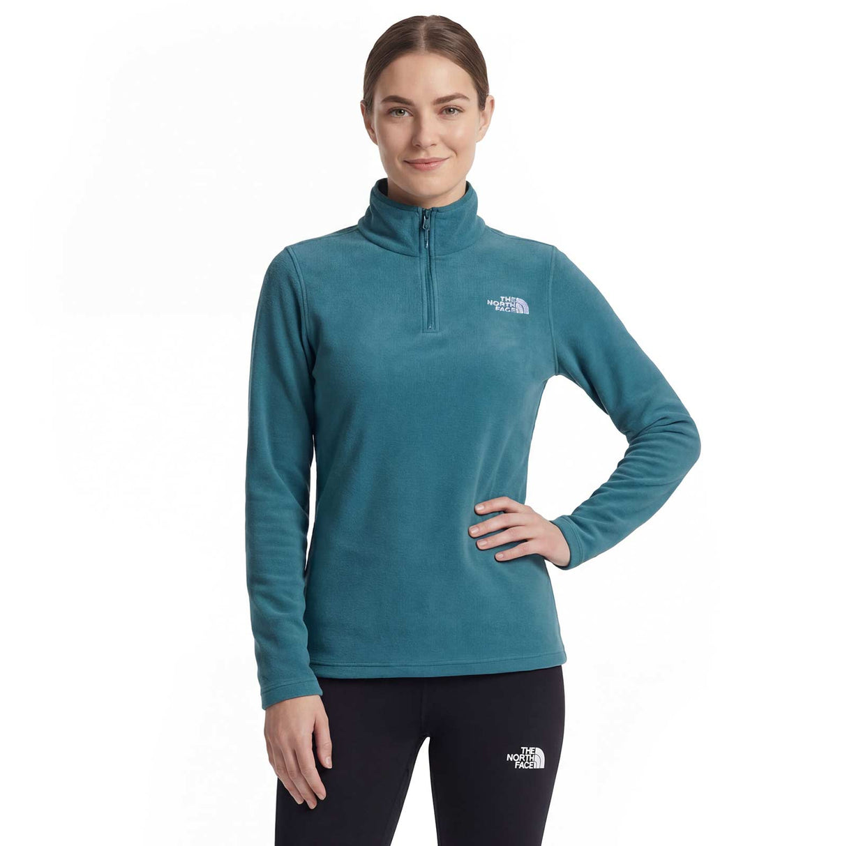 The North Face 100 Glacier Womens Half-Zip Fleece Jacket