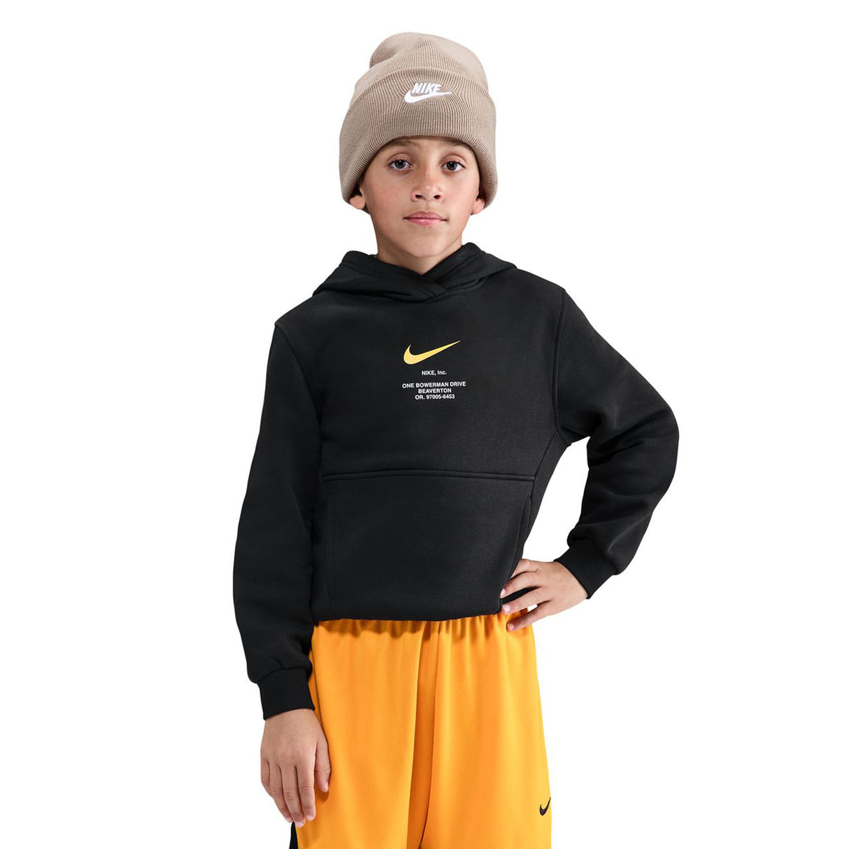 Nike Sportswear Club Fleece Kids (Boys) Pullover Hoodie