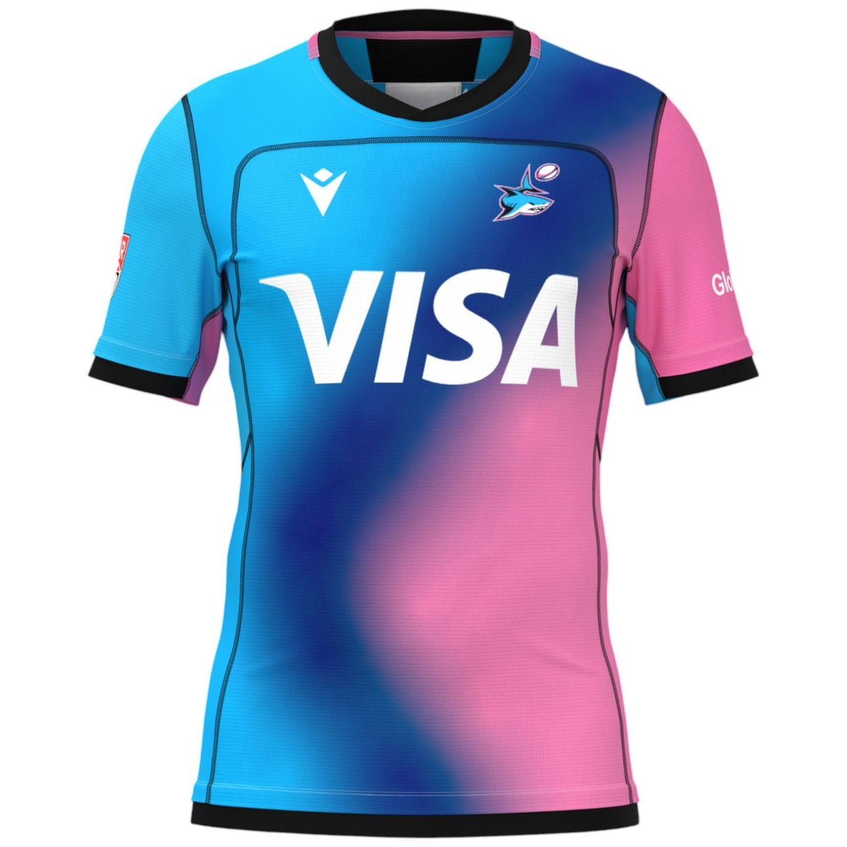 Macron Miami Sharks Rugby 2025/26 Official Home Jersey