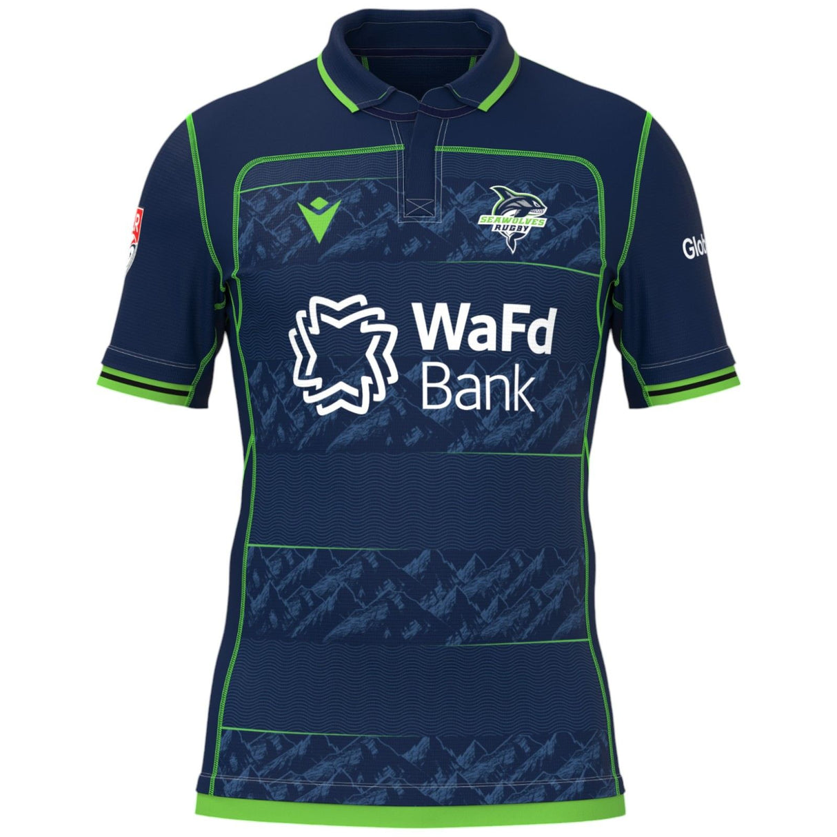 Macron Seattle Seawolves Rugby 2025/26 Official Home Jersey