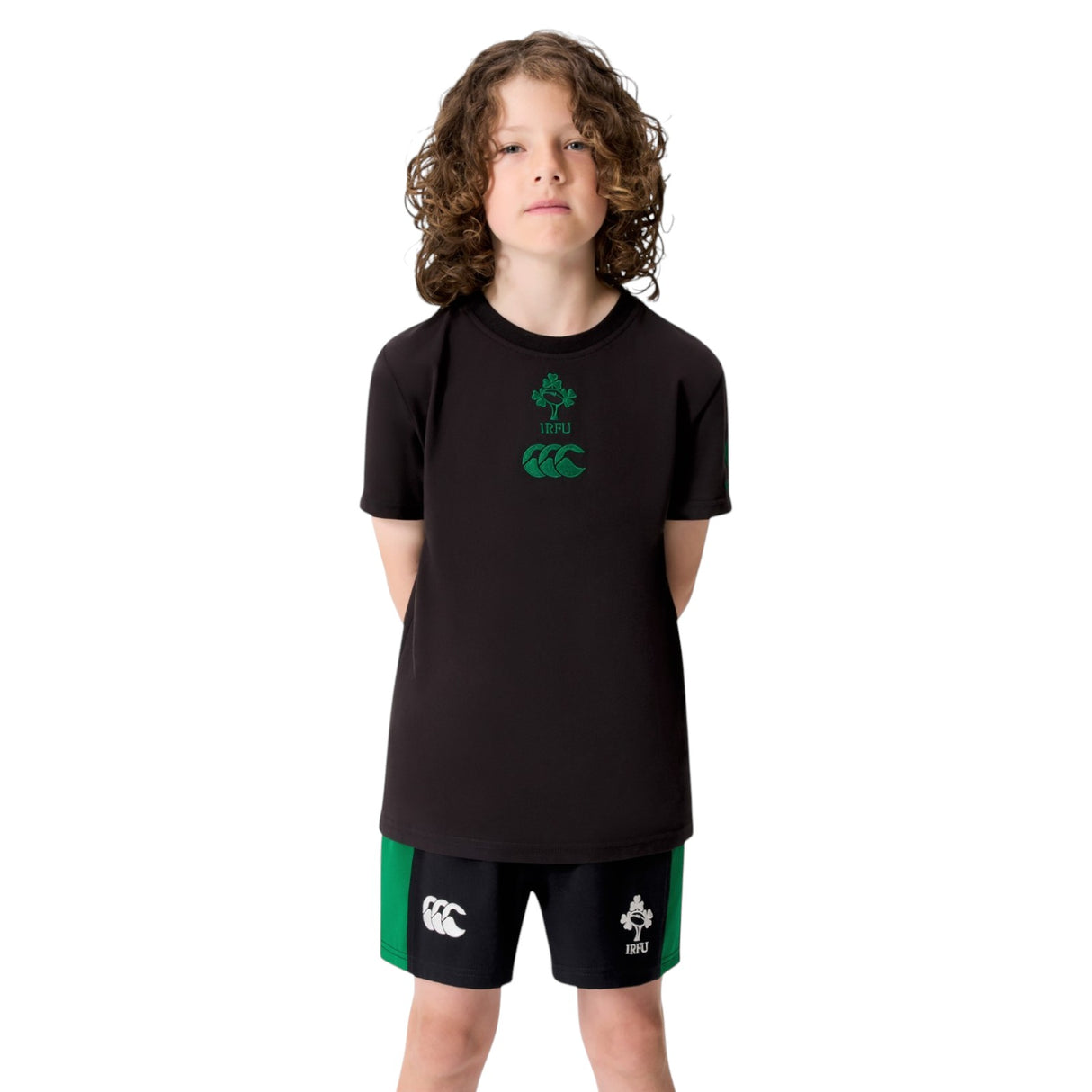 Canterbury IRFU Ireland Rugby Team Casual Kids T-Shirt 2025/26