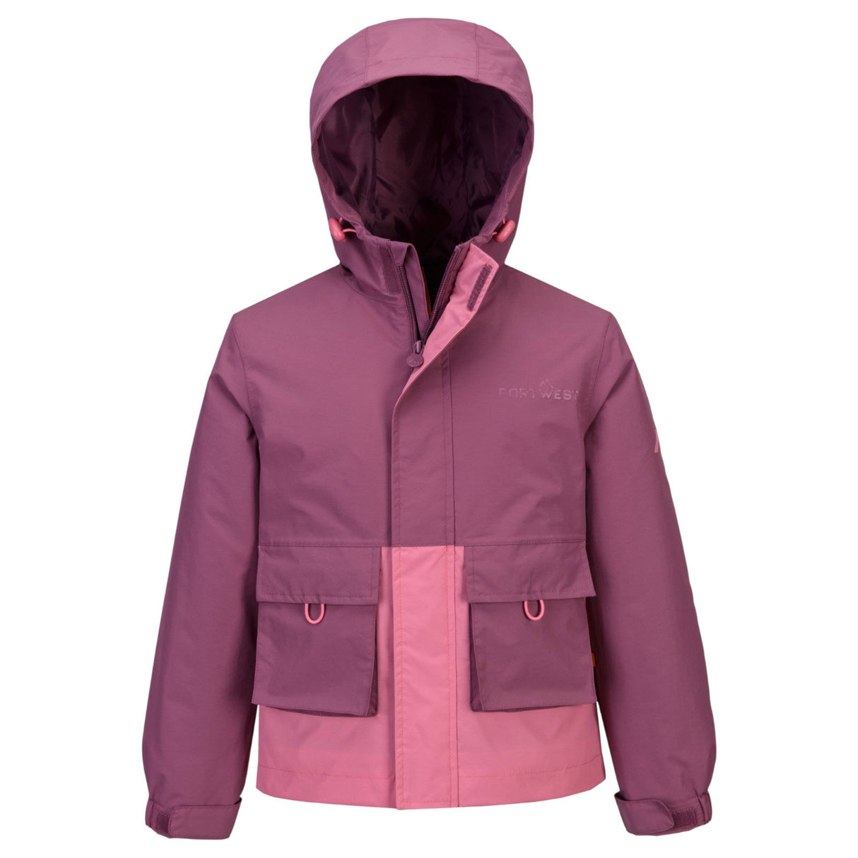 Portwest Delphi Girls Fleece Lined Rain Jacket