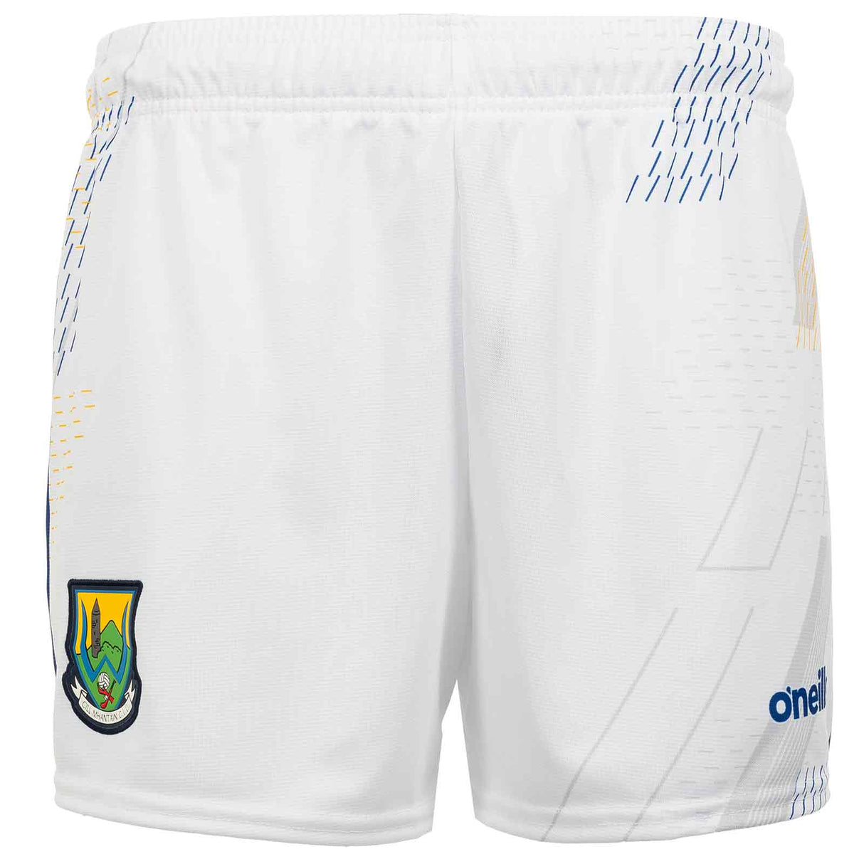 O'Neills Wicklow GAA 2025 Home Kids Printed Shorts