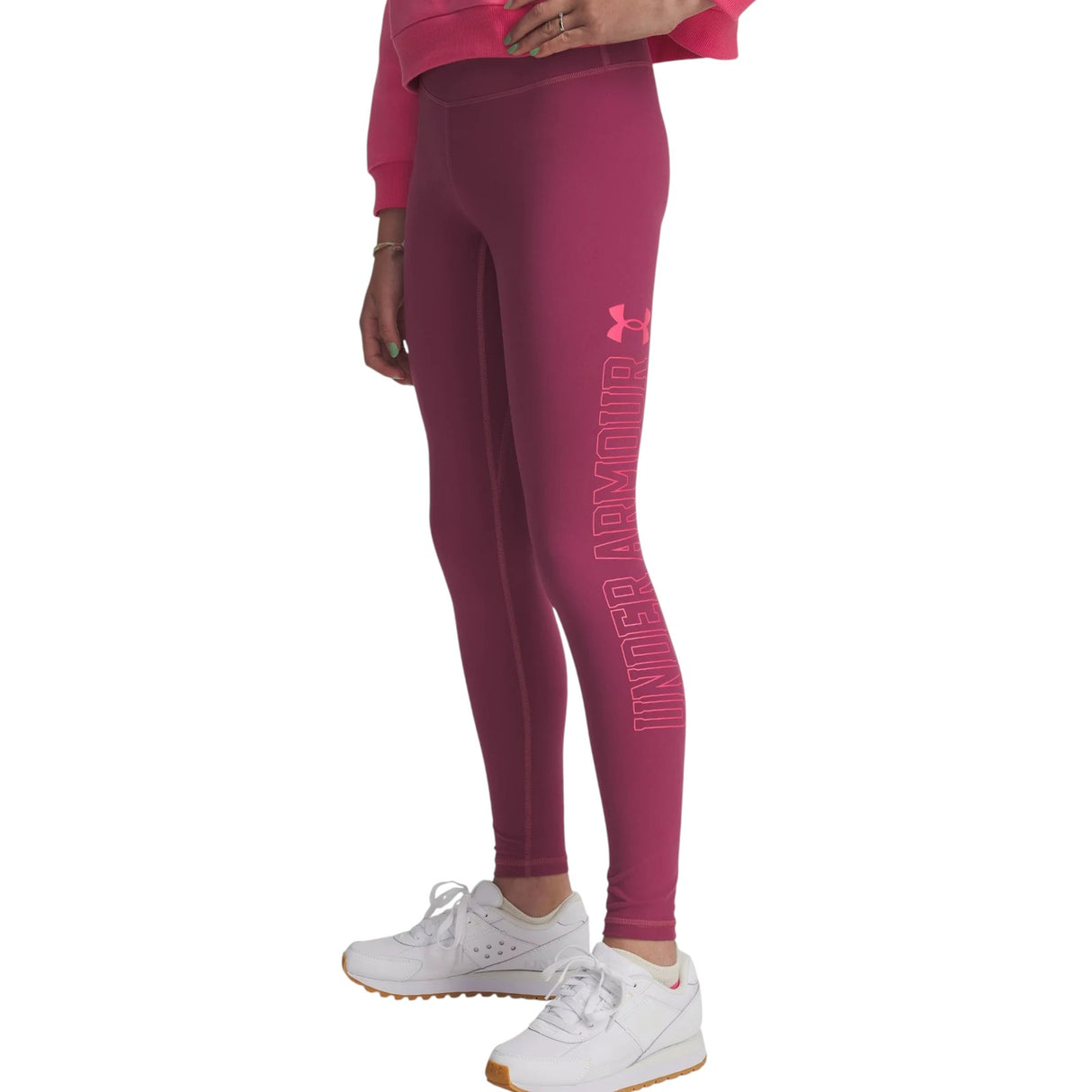 Under Armour Motion Branded Girls Training Leggings