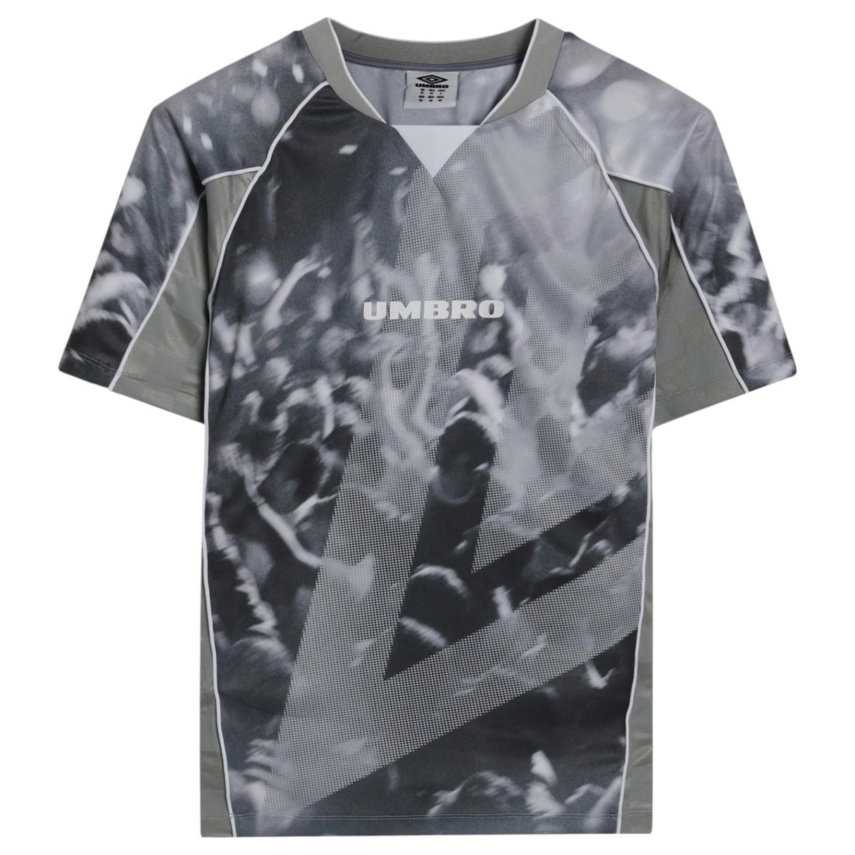 Umbro Panelled Boxy-Fit Mens Short Sleeve Football Shirt