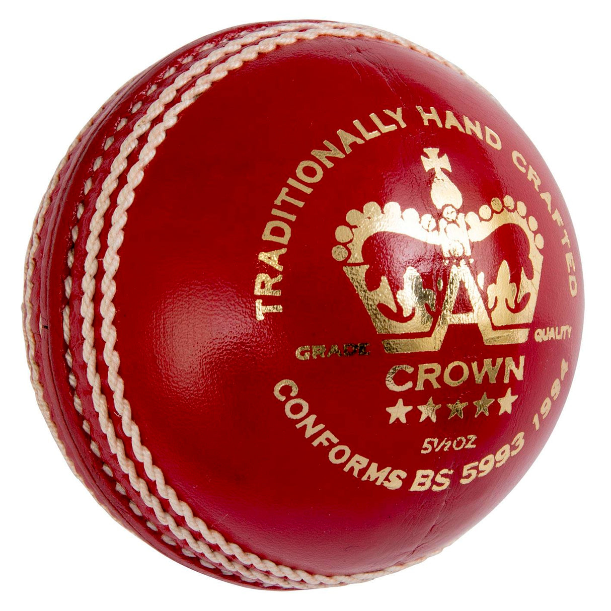 Grays Crown 5 Star Cricket Ball 156g Red
