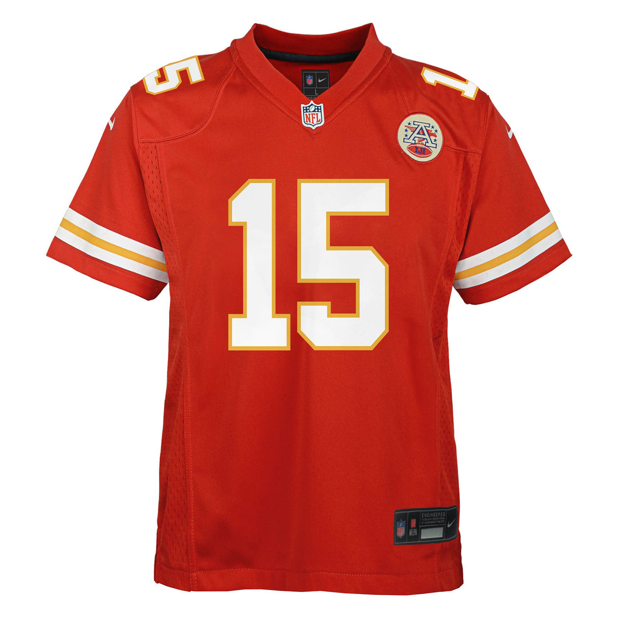 Nike Boys Game Jrsy Chiefs Mahomes 15 Rd