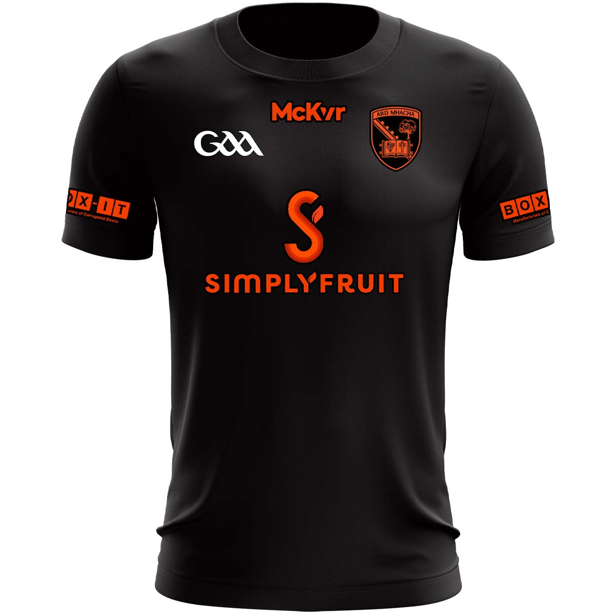 McKeever Armagh 25 Away Jersey Black