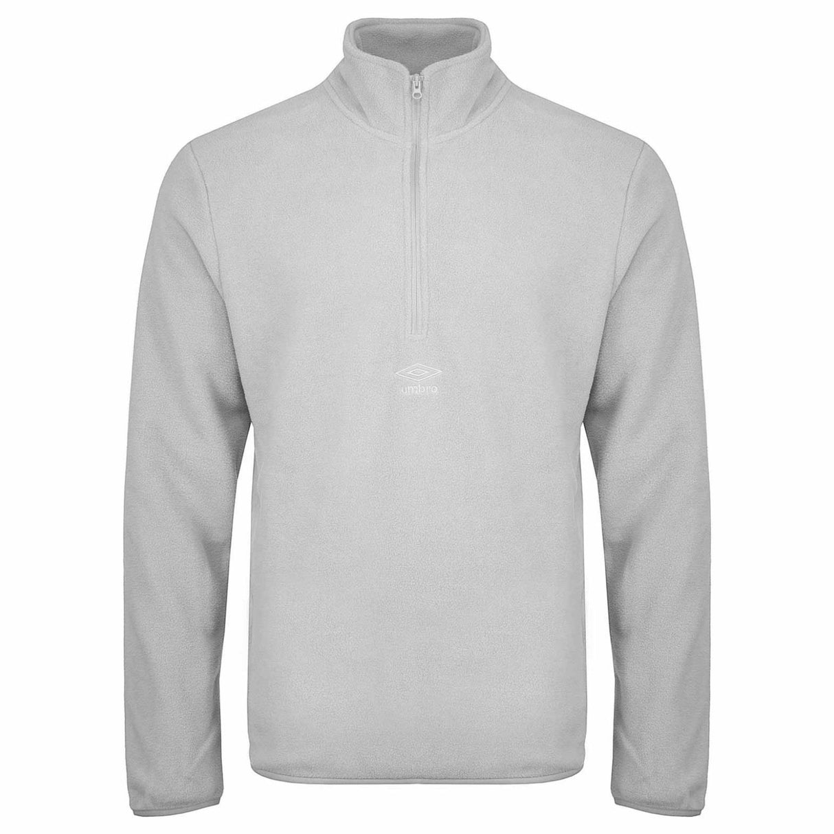 Umbro Relaxed Mens Logo Half-Zip Training Polar Fleece