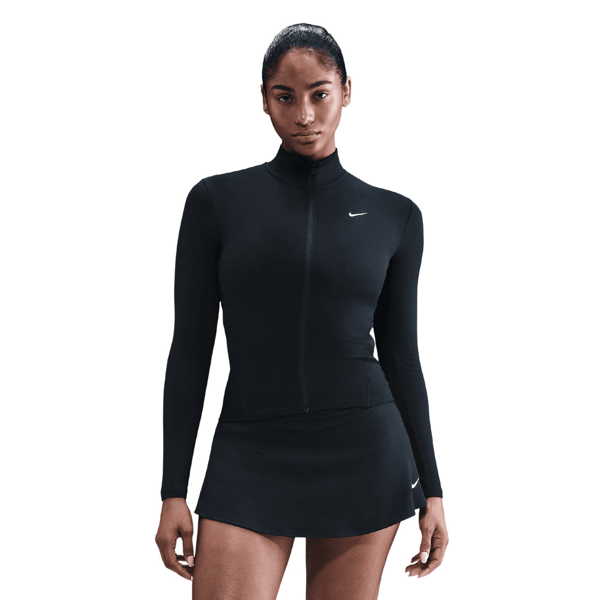 Nike One Fitted Womens Dri-FIT Full-Zip Jacket